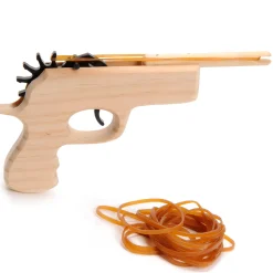 Playwood Houten Pistool met Elastiek Sale