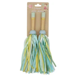 Houten Pompons, 2st. Best