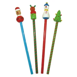 Houten Potlood Kerst- Discount