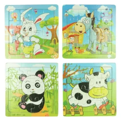 Houten Puzzel Dier, 16st.- Best