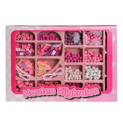 Houten Rijgkralen, 825st.- Sale