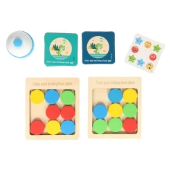 Houten Schuifpuzzel Duel met Bel Spel- Discount