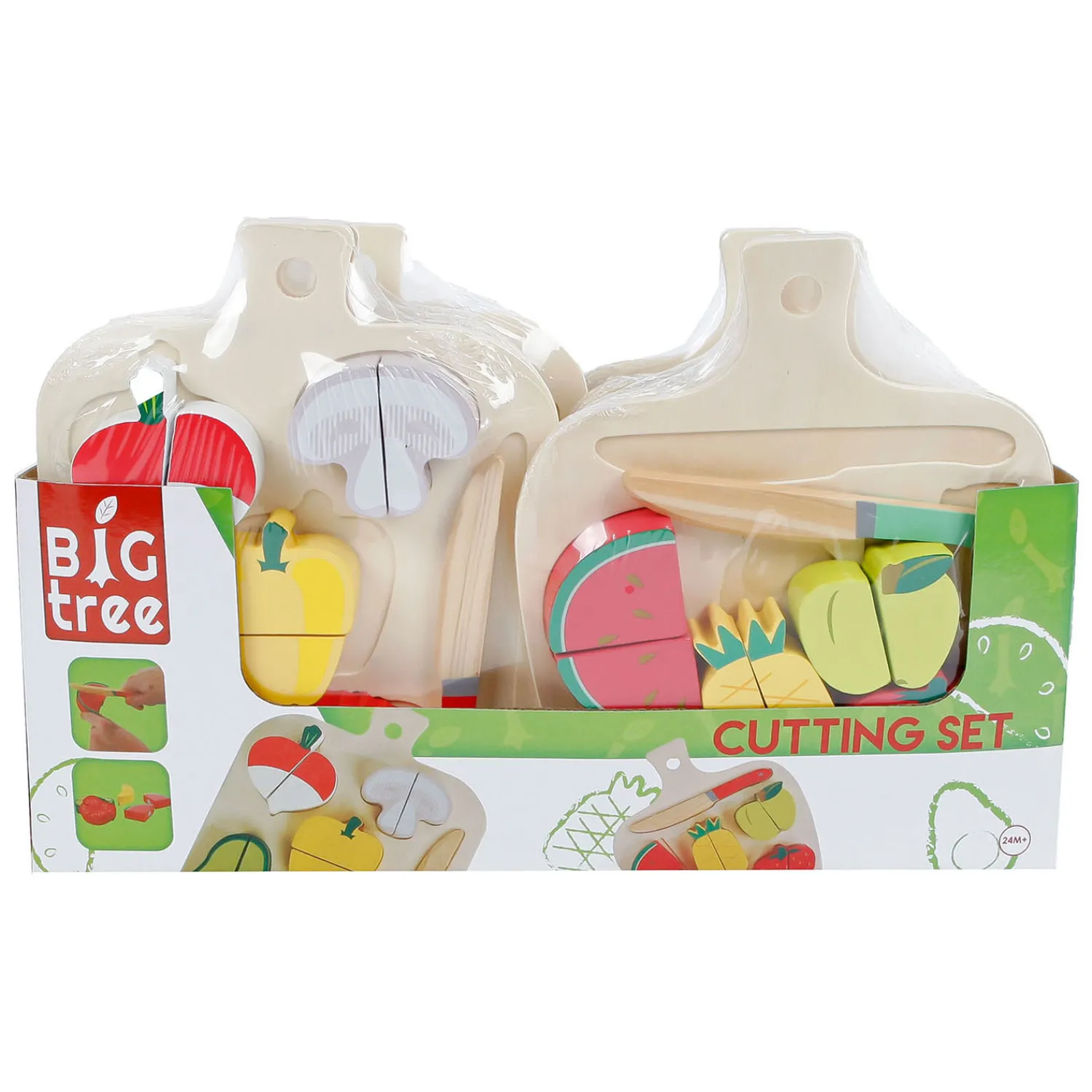 Houten Snijset FSC, 12dlg. Clearance