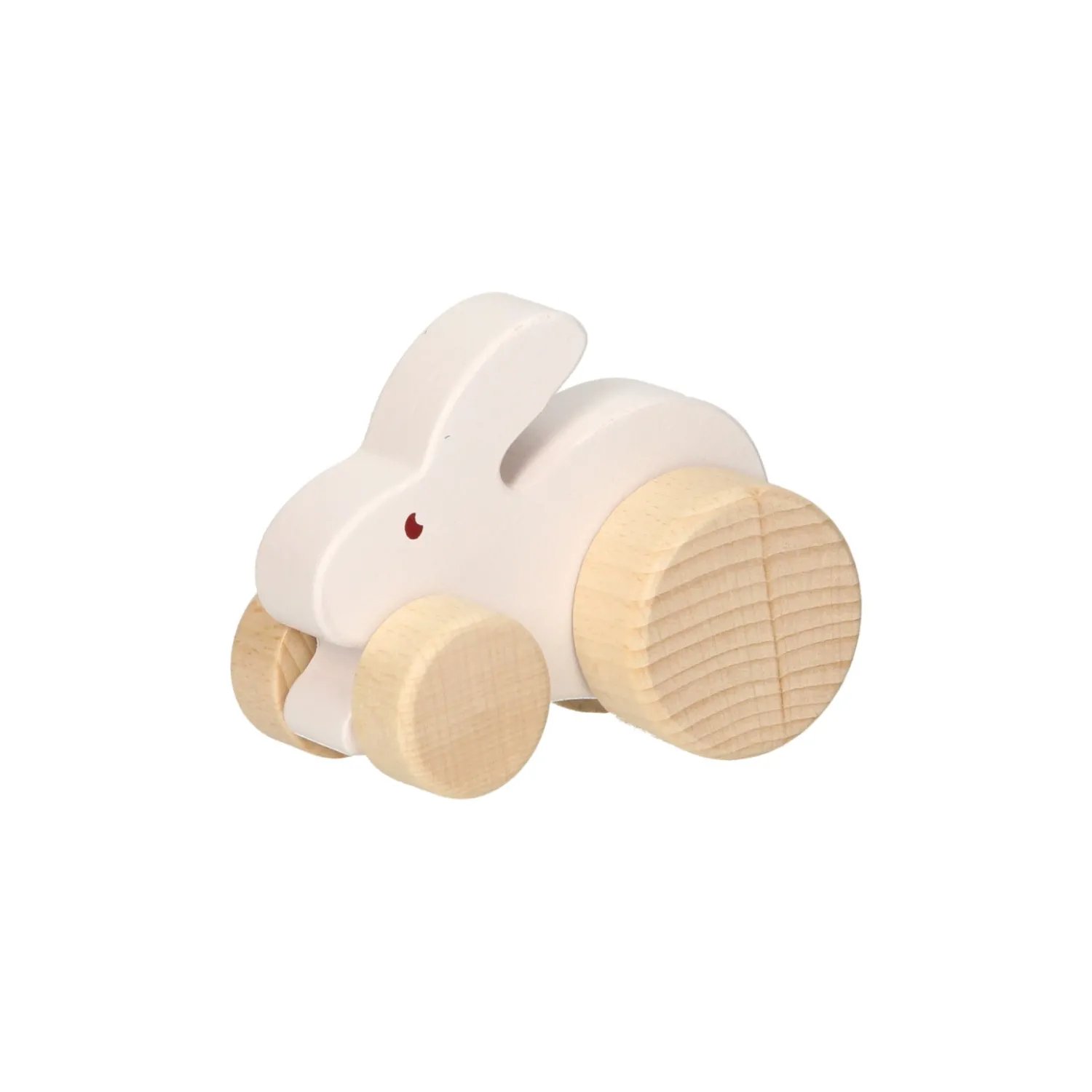 Houten Speelfiguur - Konijn op Wielen> Sale
