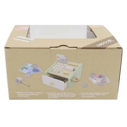 Houten Speelgoedkassa met Accessoires Outlet