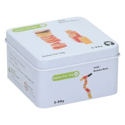 Houten Spelletje in Blikje - Domino Race> Clearance