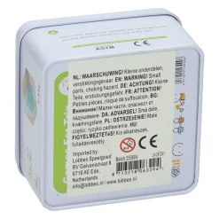 Houten Spelletje in Blikje - 3D Puzzel Kubus-