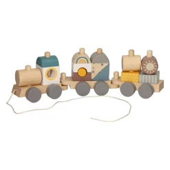 Houten Stapel- en Trek Trein Sale