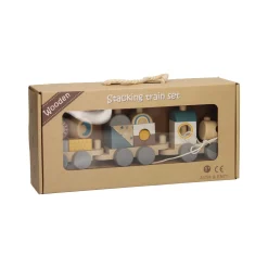 Houten Stapel- en Trek Trein Sale