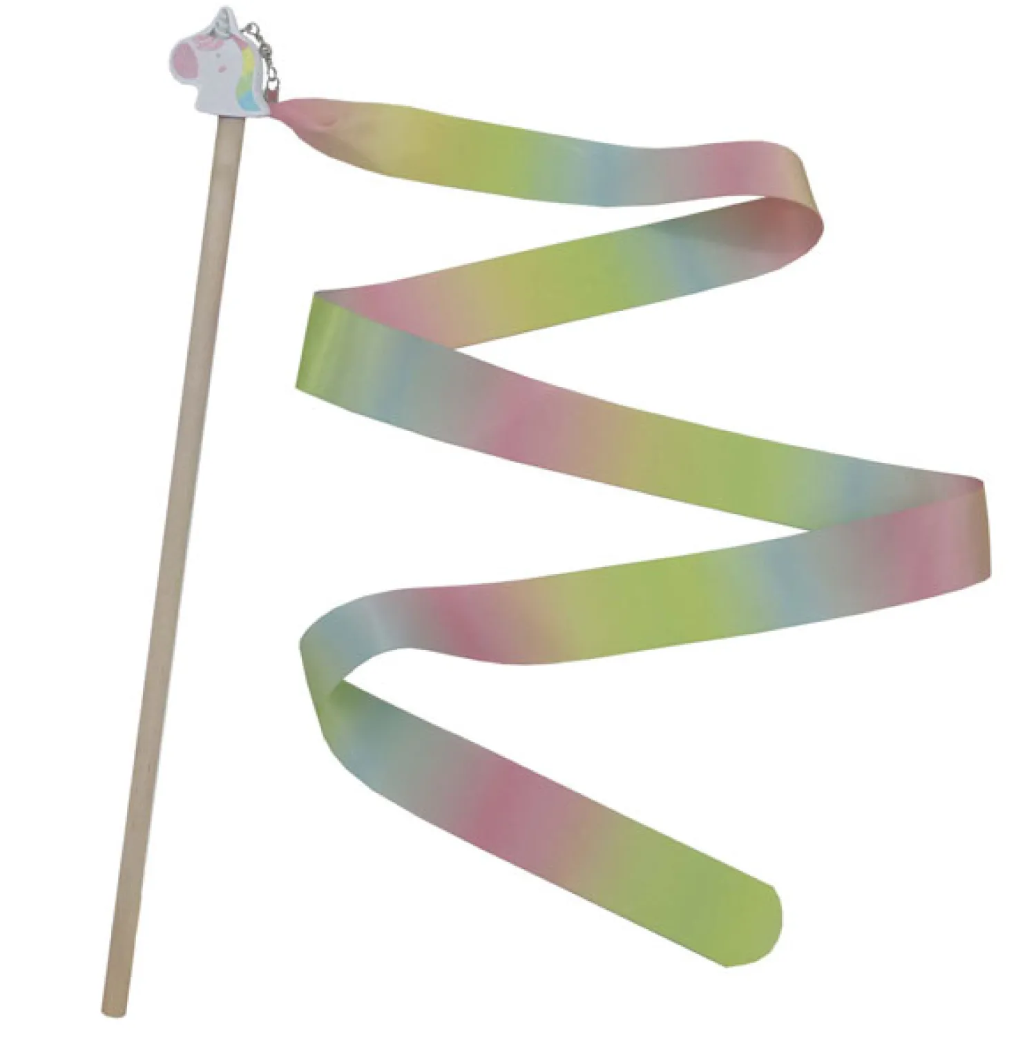 Houten Stok met Danslint Eenhoorn> Discount