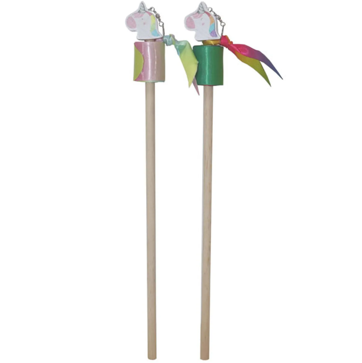 Houten Stok met Danslint Eenhoorn> Discount