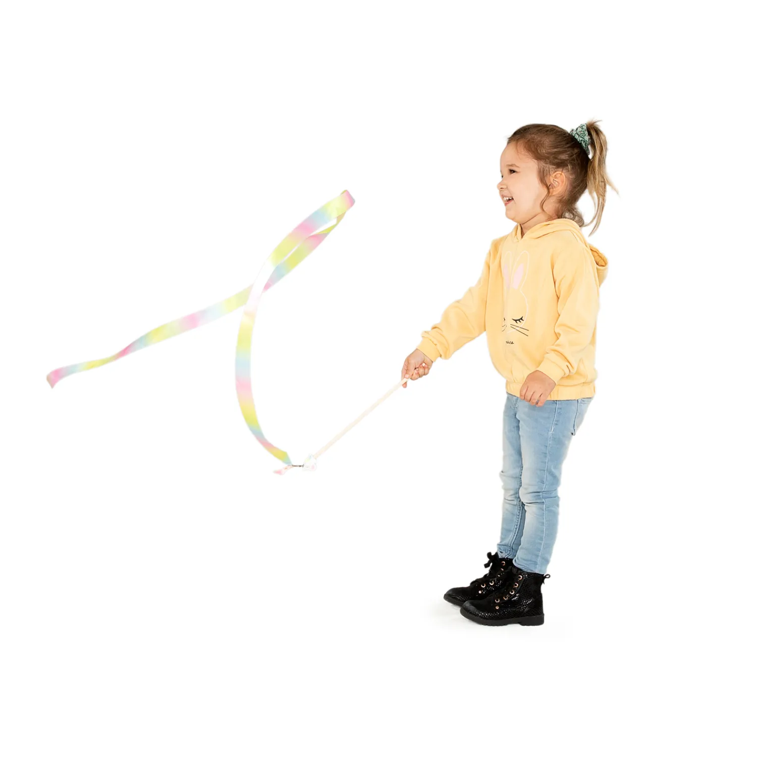 Houten Stok met Danslint Eenhoorn> Discount