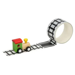 Houten Trein met Wegtape, 8mtr- Online