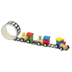 Houten Trein met Wegtape, 8mtr- Online