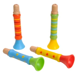 Houten Trompet Fluitje Clearance