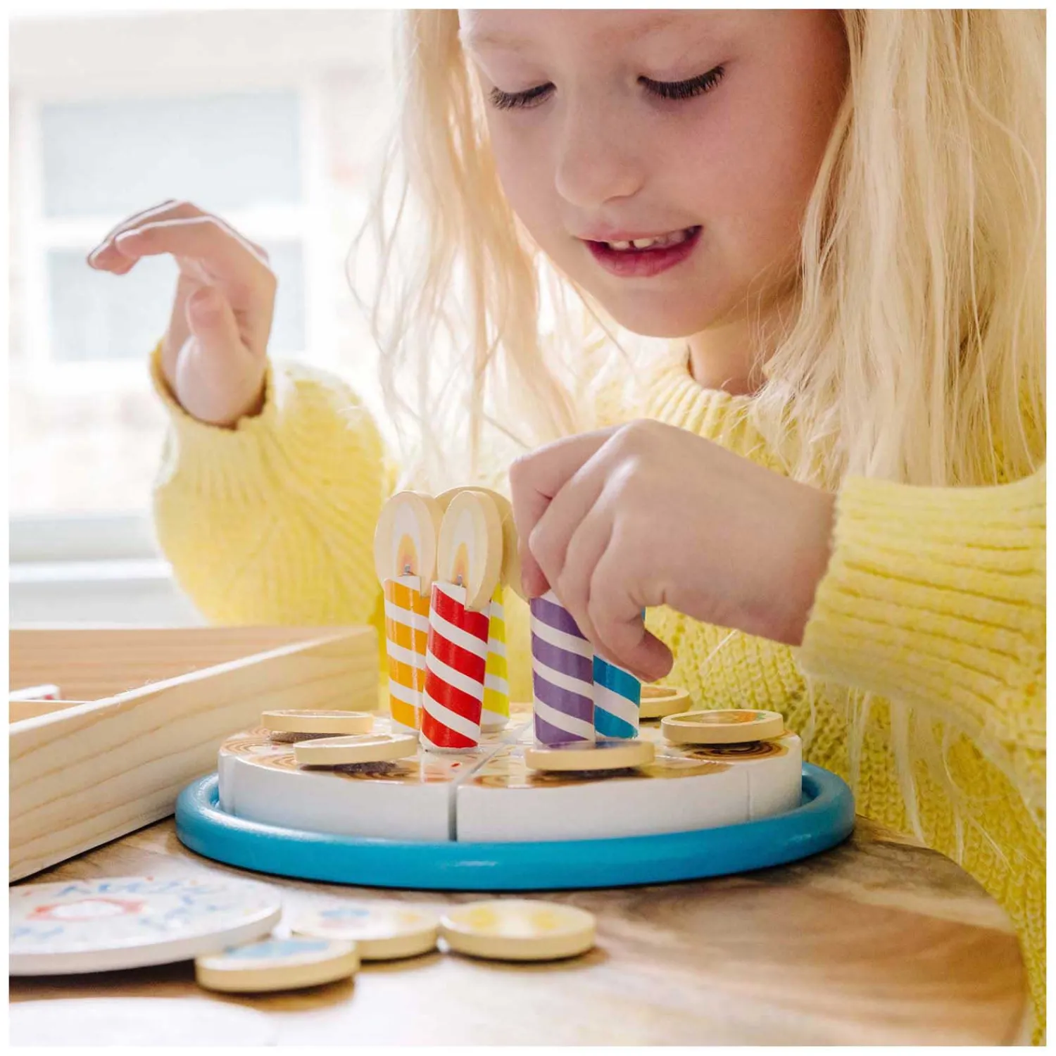 Spin Master Houten Verjaardagstaart - 34dlg. Discount