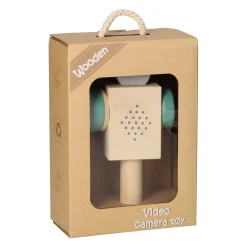Houten Videocamera - Blauw> Online