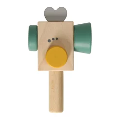 Houten Videocamera - Blauw><noscript><img width=