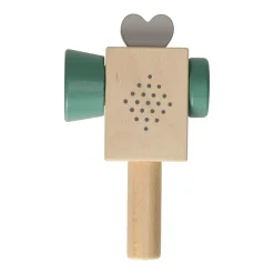 Houten Videocamera - Blauw><noscript><img width=