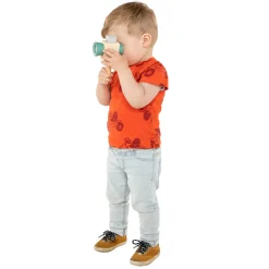 Houten Videocamera - Blauw><noscript><img width=