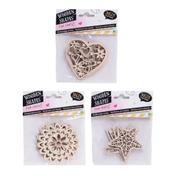 Houten Vormen Hobbyset, 4st.> Hot