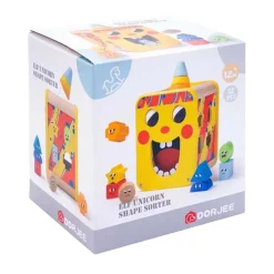 Houten Vormenstoof Eenhoorn, 12dlg Best