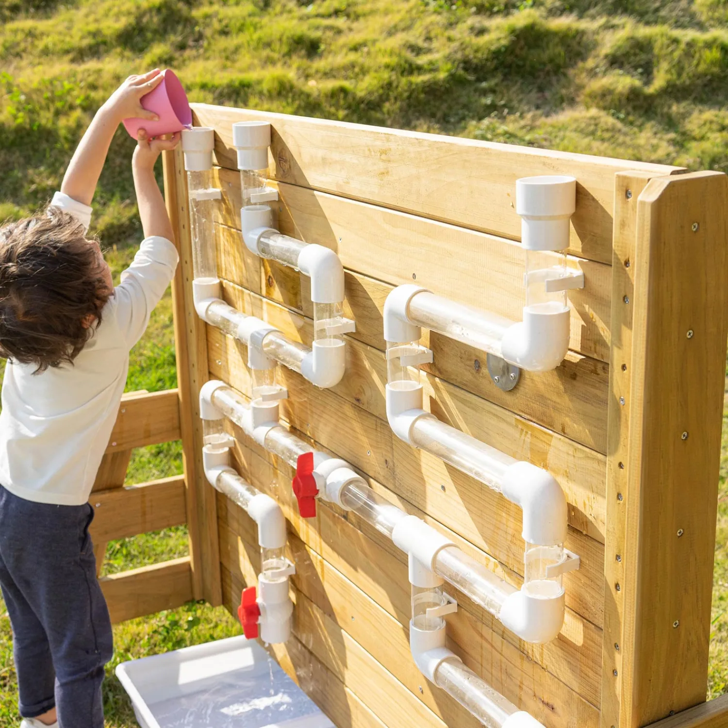 Classic World Houten Water Speelmuur 2-zijdig New