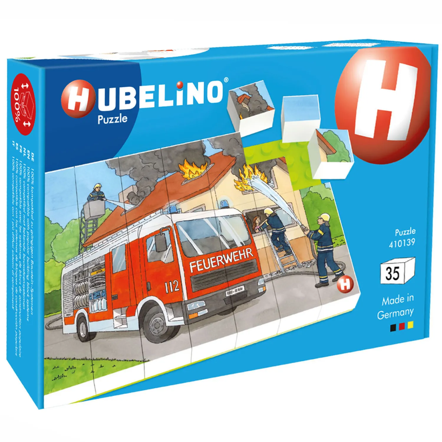 Blokpuzzel Brandweer - 35st.-Hubelino Hot