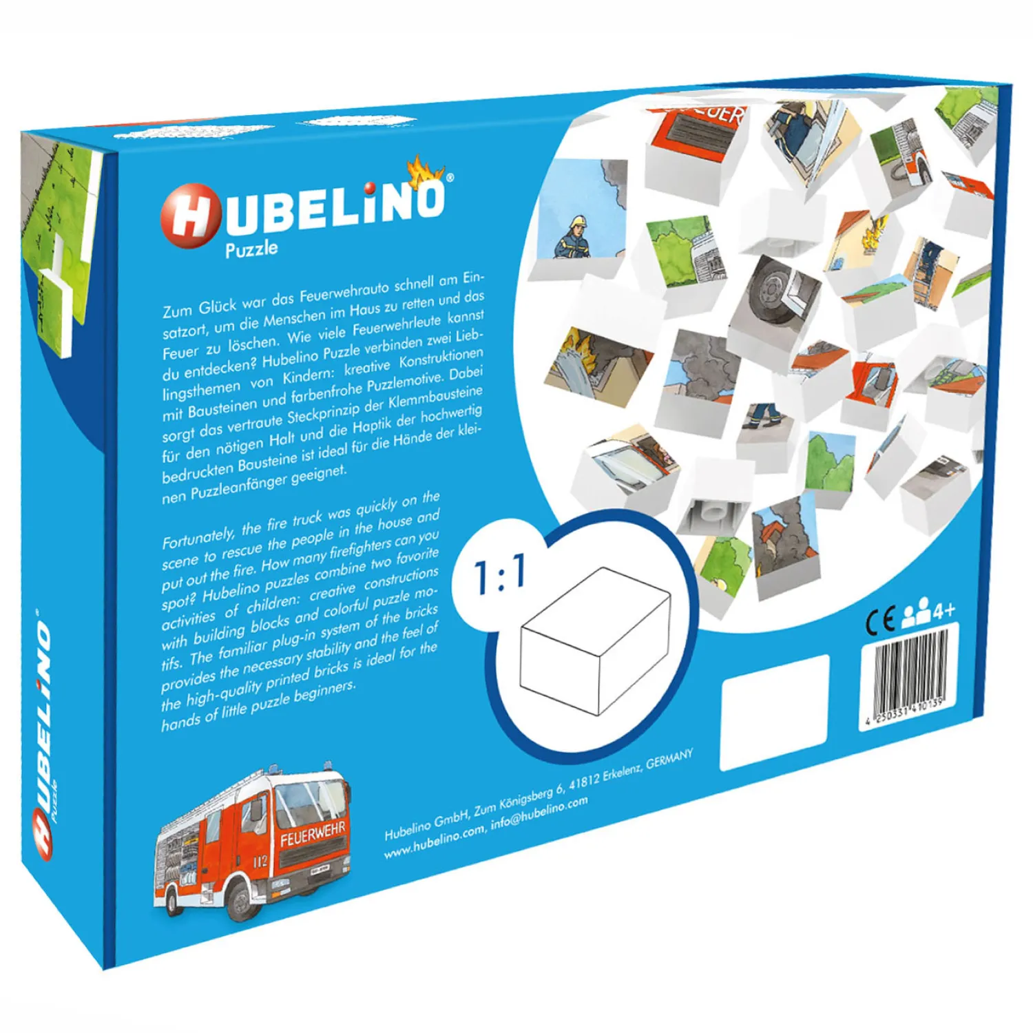 Blokpuzzel Brandweer - 35st.-Hubelino Hot