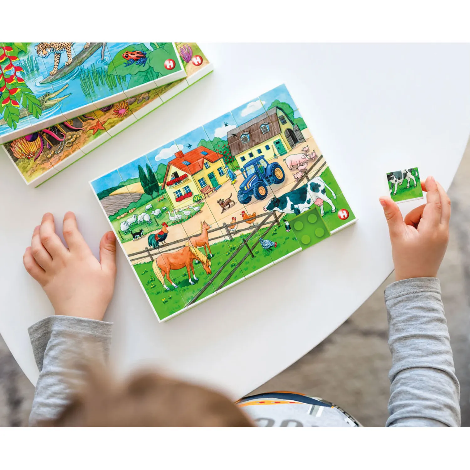 Hubelino Blokpuzzel Leven op de Boerderij - 35st. Sale