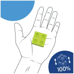 Bouwstenenset - 120dlg.-Hubelino New