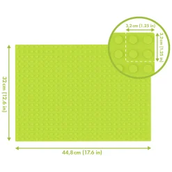 Hubelino Grondplaat Groen, 560 noppen Outlet
