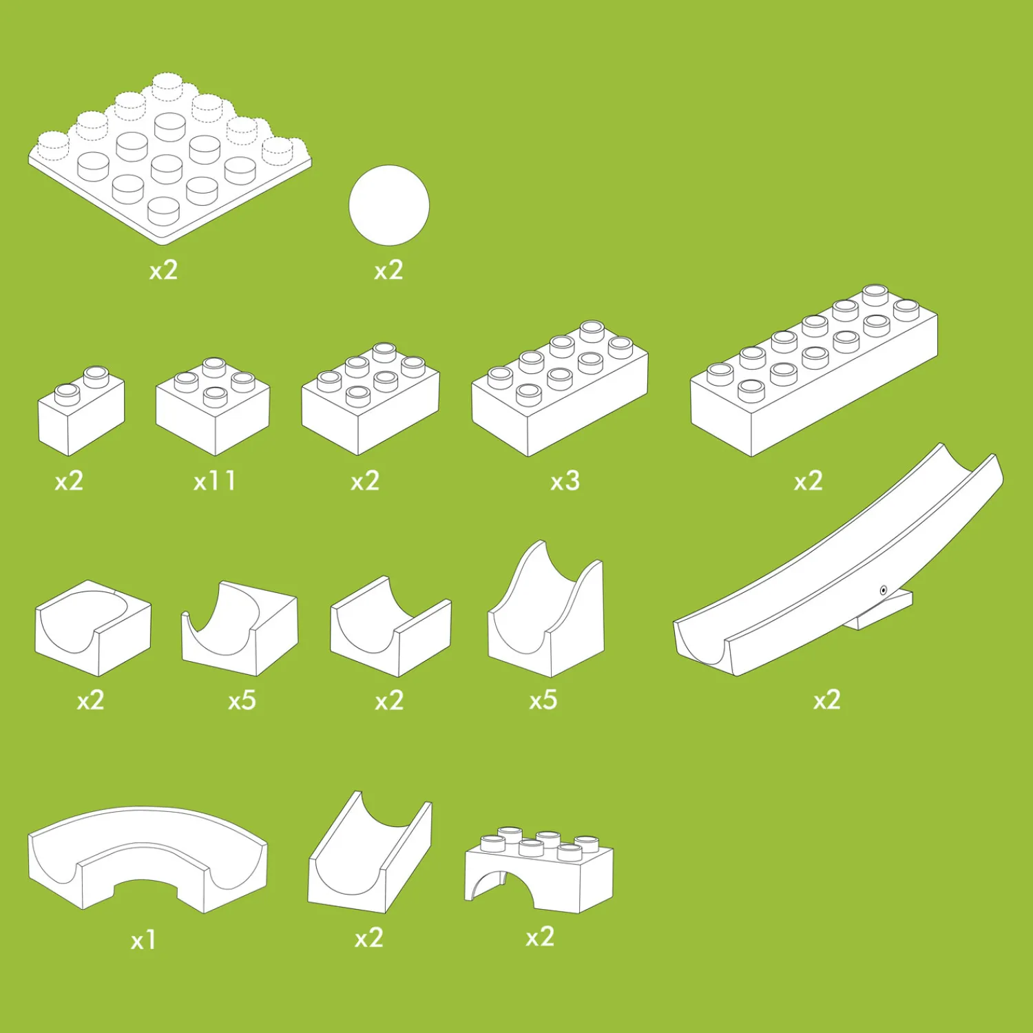 Knikkerbaan Aanvulset Wip Wap - 45dlg.>Hubelino Clearance