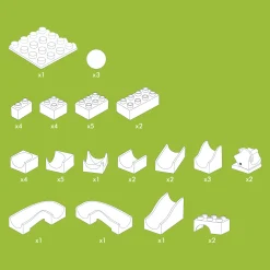 Knikkerbaan Aanvulset Wissel - 43dlg.-Hubelino Online