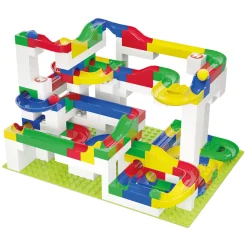 Hubelino Knikkerbaan KIGA Scholenset Bouwdoos, 352dlg New