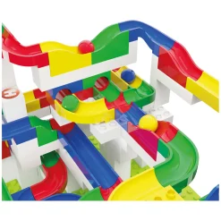 Hubelino Knikkerbaan KIGA Scholenset Bouwdoos, 352dlg New