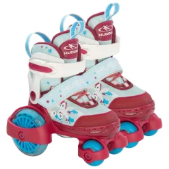 Hudora Rolschaatsen My First Quad LED Eenhoorn, Maat 30-33 New