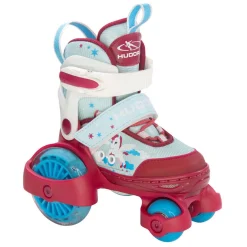 Rolschaatsen My First Quad LED Eenhoorn, Maat 26-29>Hudora Discount