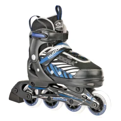 Skeelers Leon Blauw/Zwart, maat 37-40-Hudora Online