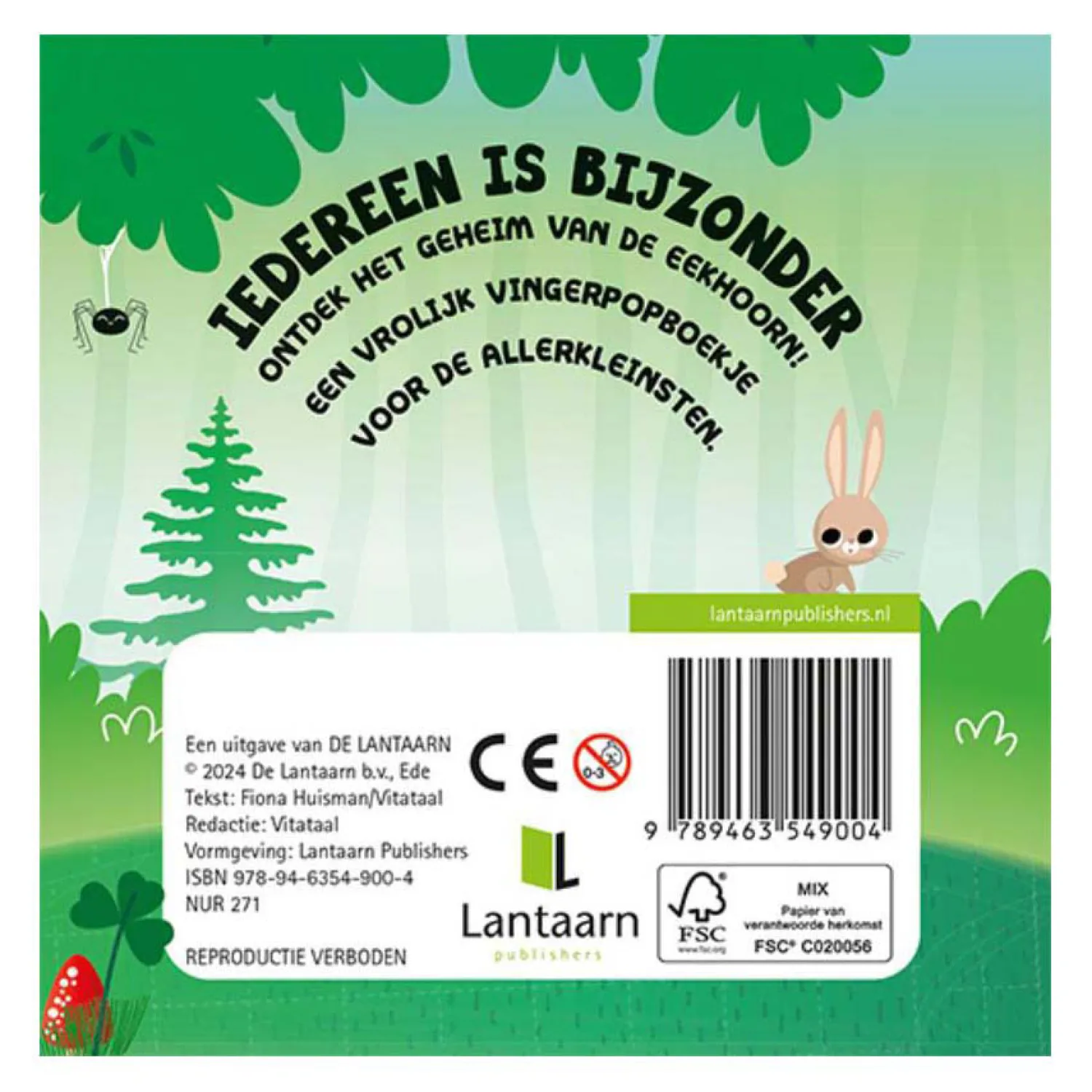 Iedereen is Bijzonder - Bos Kartonboek>Lantaarn Publishers Hot