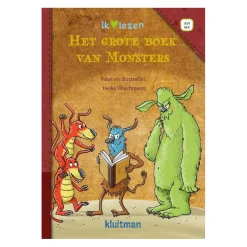 ik hartje lezen. Het grote boek van monsters>Uitgeverij Kluitman Outlet