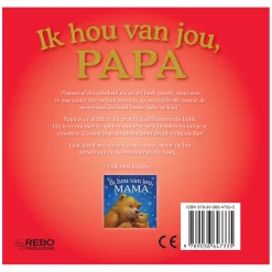 Rebo Publishers Ik Hou Van Jou, Papa - Kartonboek