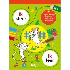 Ik kleur, Ik leer 4+-Standaard Uitgeverij Discount