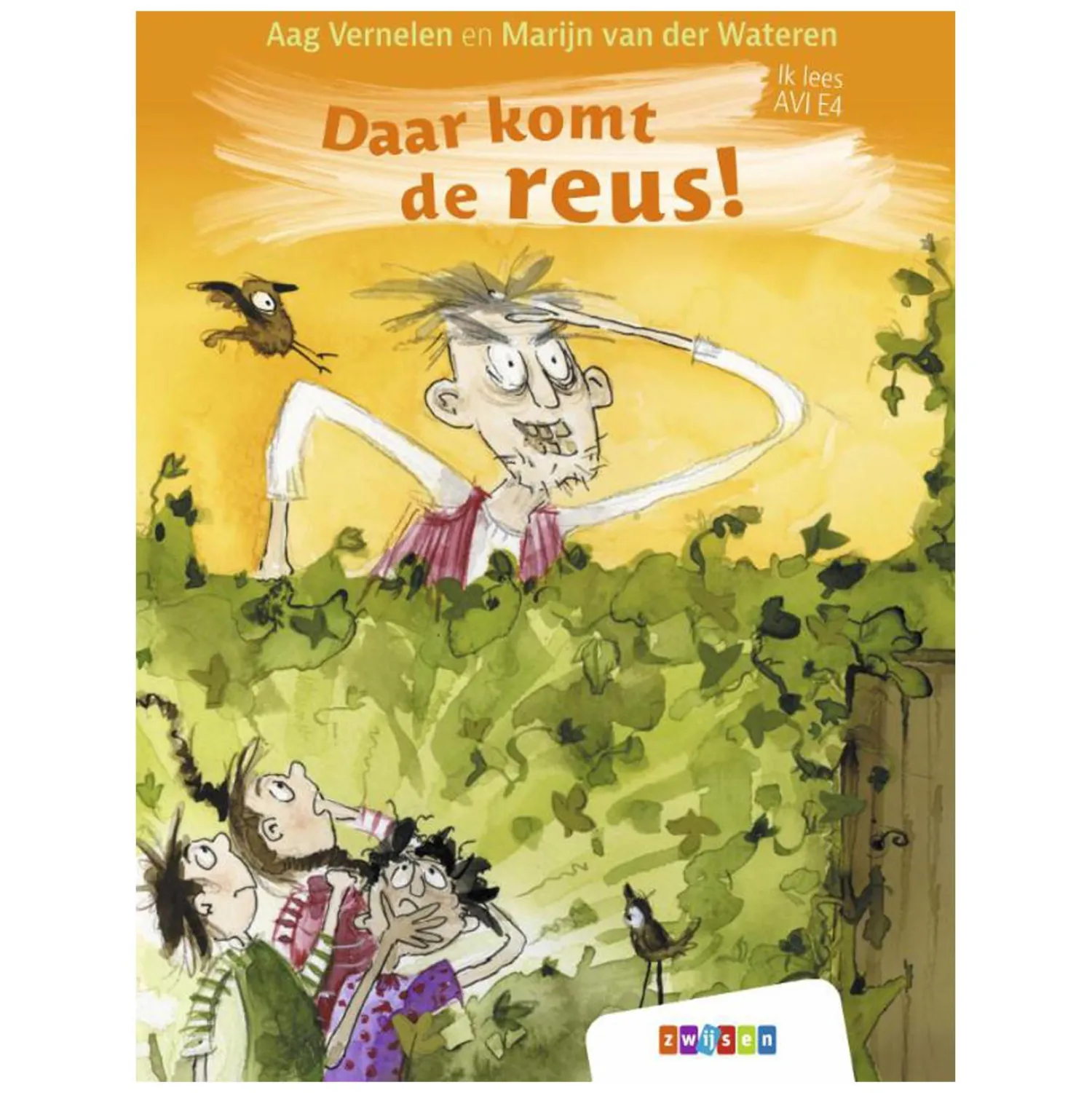 Ik lees AVI - Daar komt de reus! (AVI-E4)-WPG Uitgevers Online