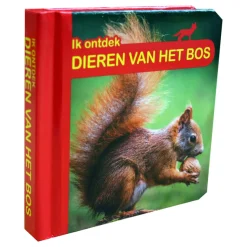 Mondikaarten Ik Ontdek Dieren van het Bos Boek Clearance