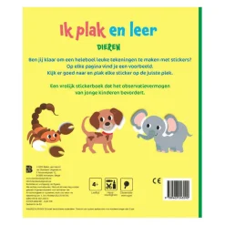 Standaard Uitgeverij Ik Plak en Leer - Dieren 4-5 jaar Clearance