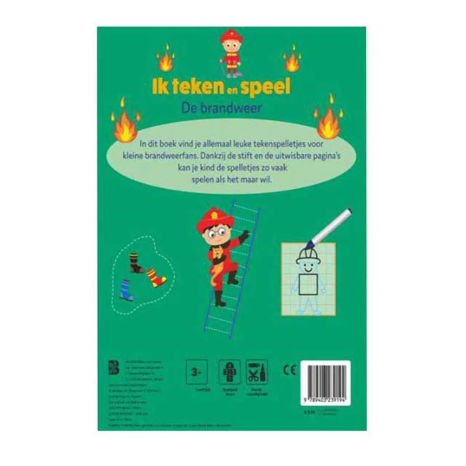 Ik Teken en Speel - Brandweer>Standaard Uitgeverij Best