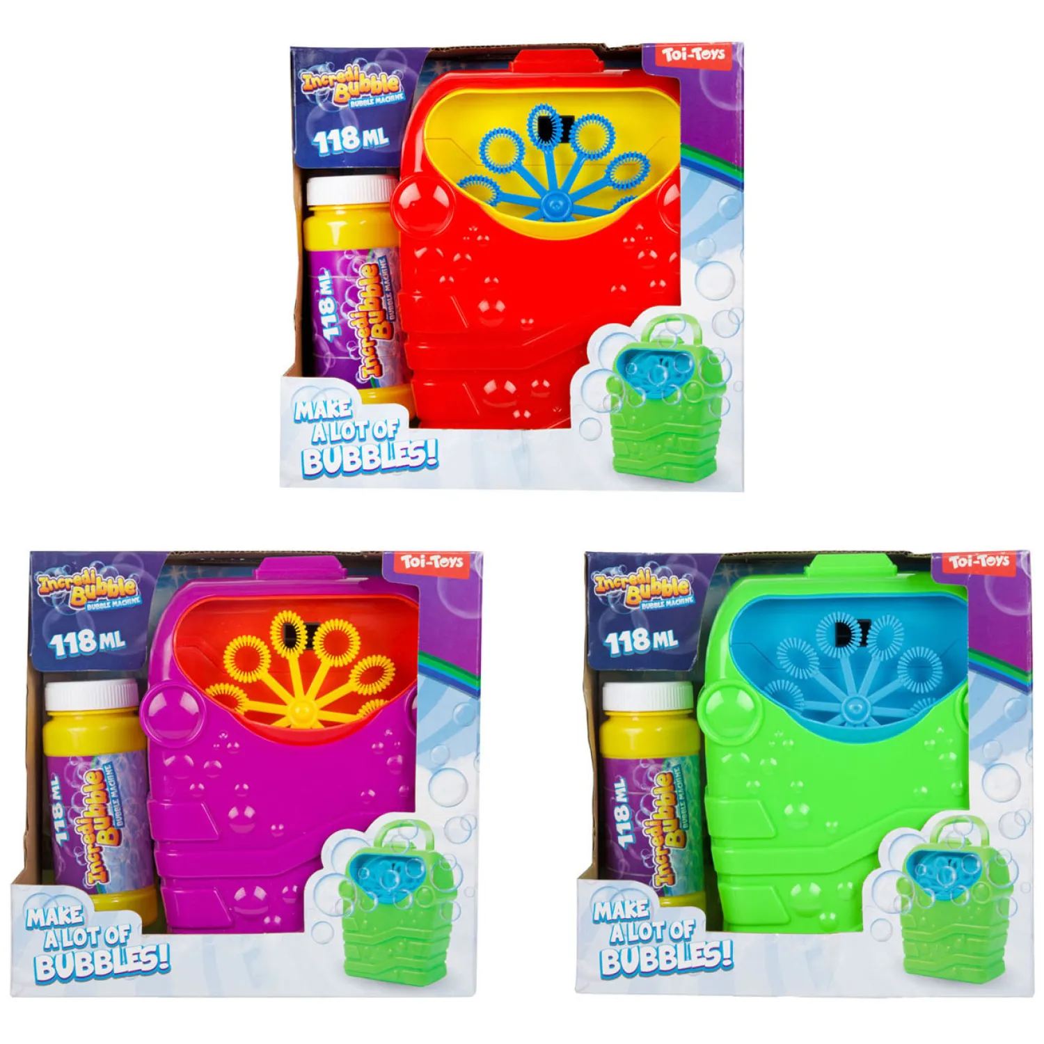 Incredibubble Bellenblaasmachine Vierkant-Toi-Toys Clearance