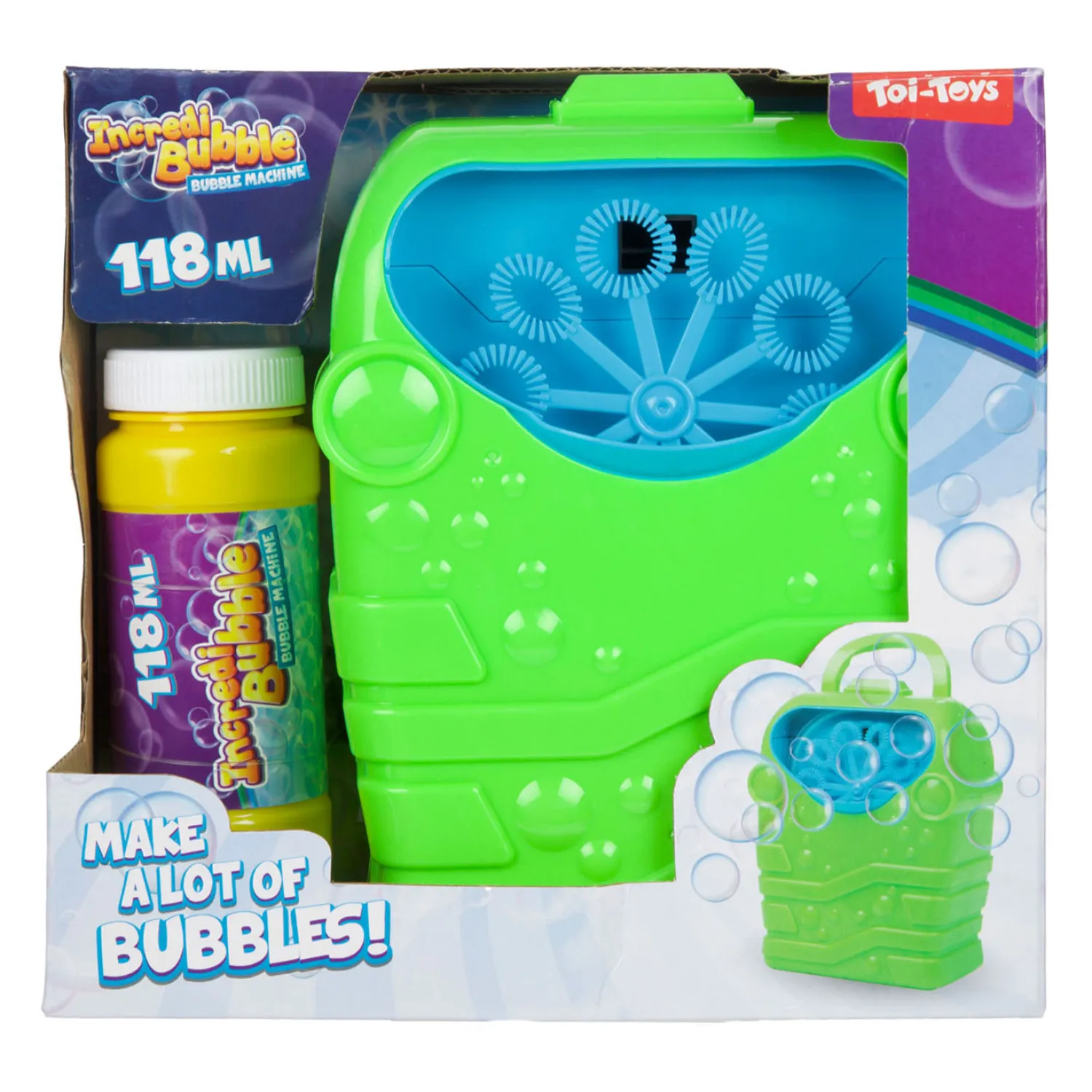 Incredibubble Bellenblaasmachine Vierkant-Toi-Toys Clearance