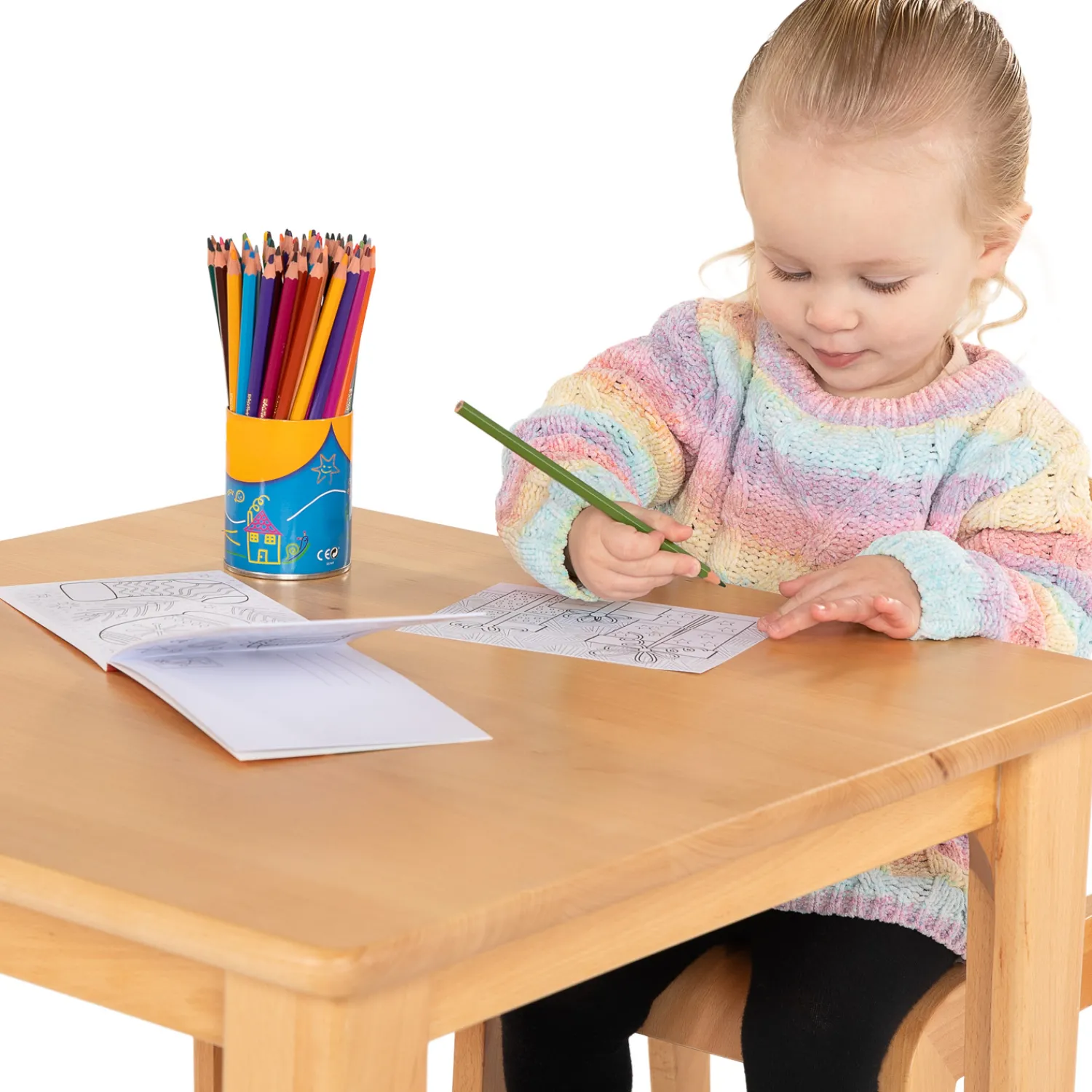 Wins Holland Inkleurbare Kerstkaarten, 20st. Best